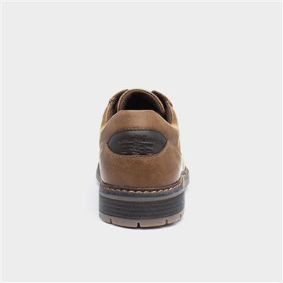 Dave Mens Tan Lace Up Shoe