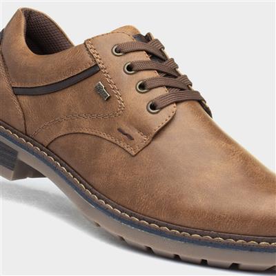 Dave Mens Tan Lace Up Shoe