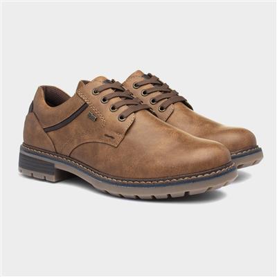Dave Mens Tan Lace Up Shoe