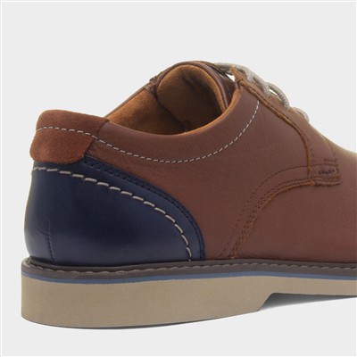 Radcliffe Mens Tan Leather Shoe