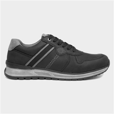 Andy Mens Black Casual Trainer