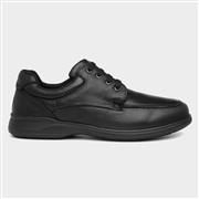 Comfy Steps Duke Mens Black Leather Shoe (Click For Details)