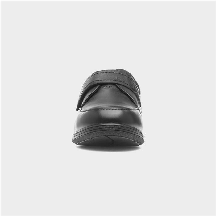 Malcolm Mens Black Leather Shoe