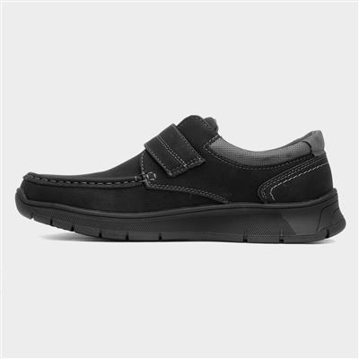 William Mens Black Casual Shoe