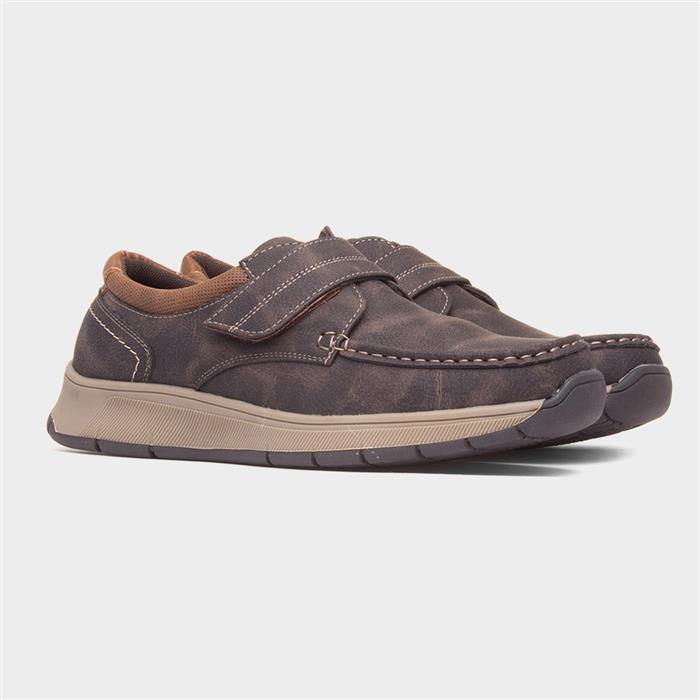 William Mens Brown Casual Shoe