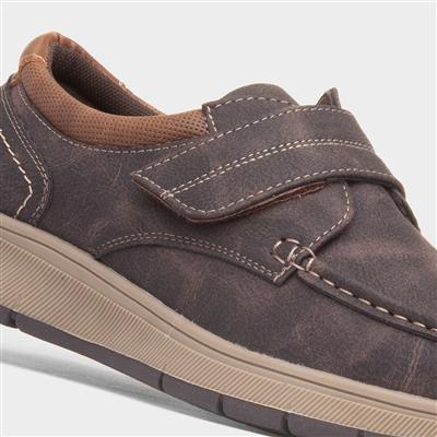 William Mens Brown Casual Shoe