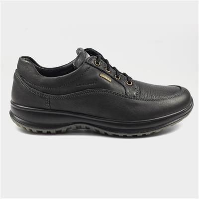 Livingston Mens Black Leather Active Shoe