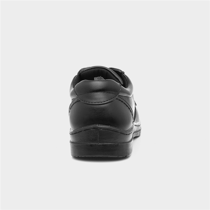Mens Black Lace Up Casual Shoes