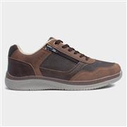 Comfy Steps Rick Mens Brown Casual Shoe (Click For Details)