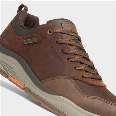 Benago Hombre Mens Brown Leather Shoe
