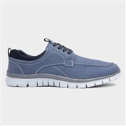 Cushion Walk Harry Mens Navy Lace Up Shoe (Click For Details)