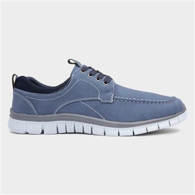 Harry Mens Navy Lace Up Shoe