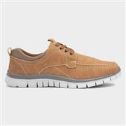 Cushion Walk Harry Mens Tan Lace Up Shoe (Click For Details)