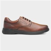 Hush Puppies Marco Mens Brown Lace Up Leather Shoe (Click For Details)