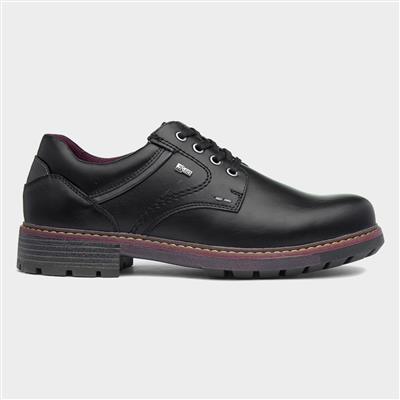 Dave Mens Black Lace Up Shoe