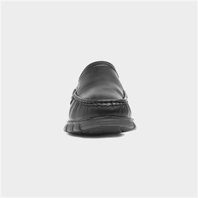 Declan Black Slip On Shoe