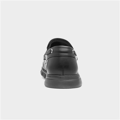 Declan Black Slip On Shoe