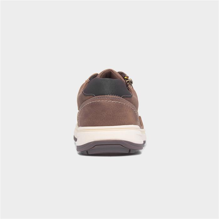 Gabriel Mens Brown Lace Up Casual Shoe