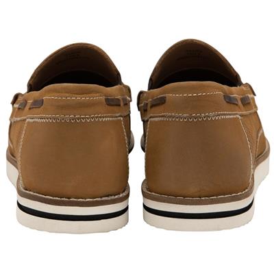 Lotus Saxon Mens Tan Leather Loafer-520484 | Shoe Zone