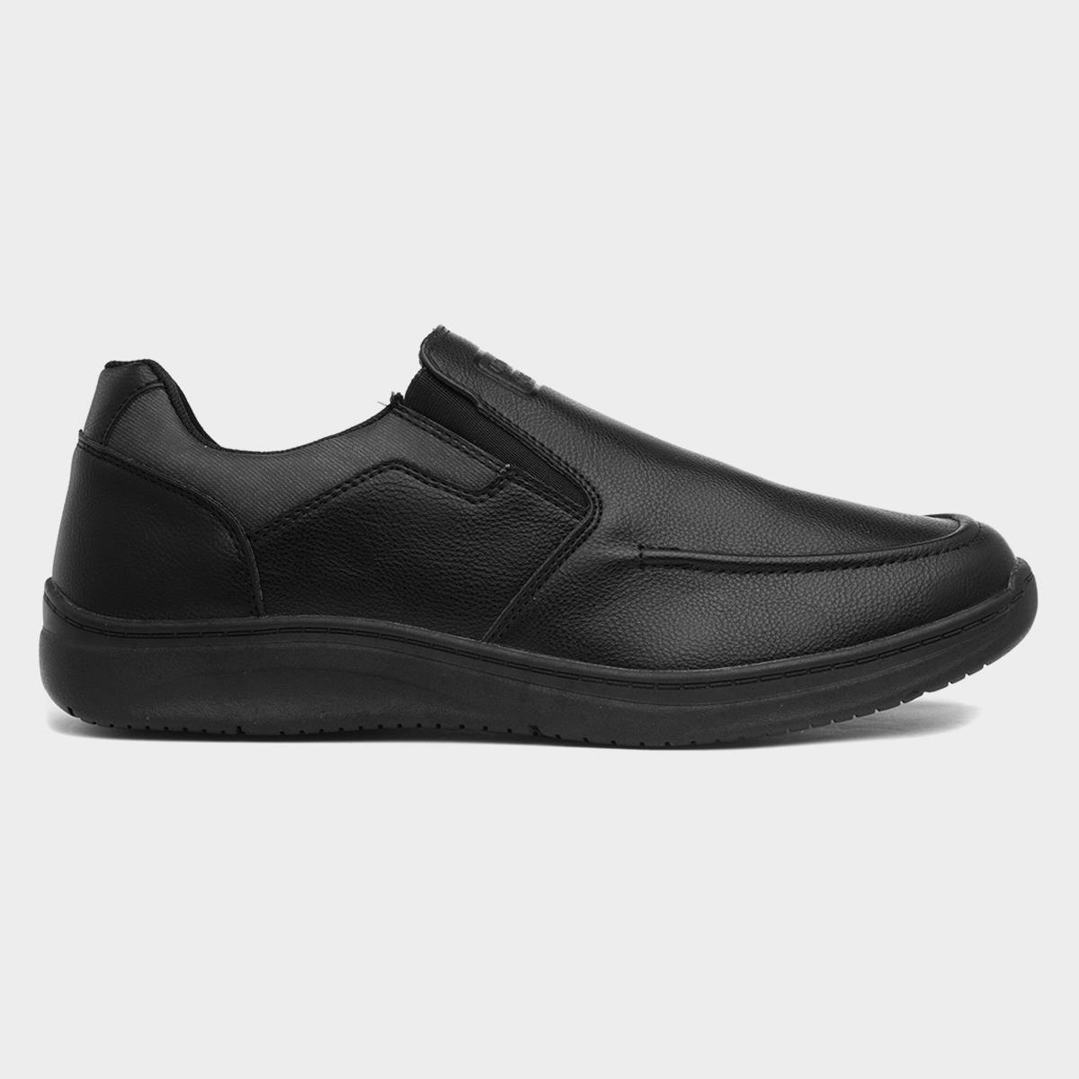Reggie Mens Black Casual Shoe