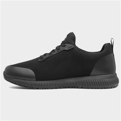 Relaxed Fit Men's Black Shoe