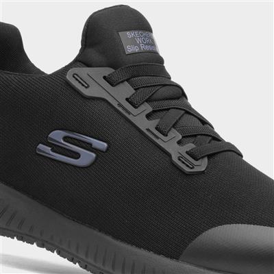 Relaxed Fit Men's Black Shoe