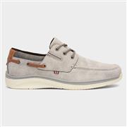 Comfy Steps Harlan Mens Grey Boat Shoe (Click For Details)