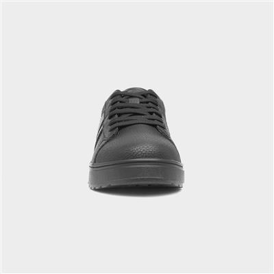 Maguire Mens Black Lace Up Trainer