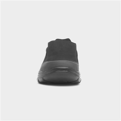 Nunez Mens Black Slip On Shoe