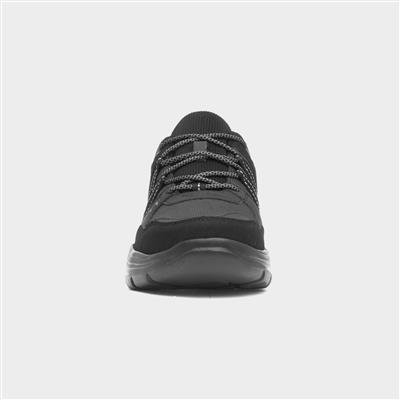 Maddison Mens Black Casual Shoe