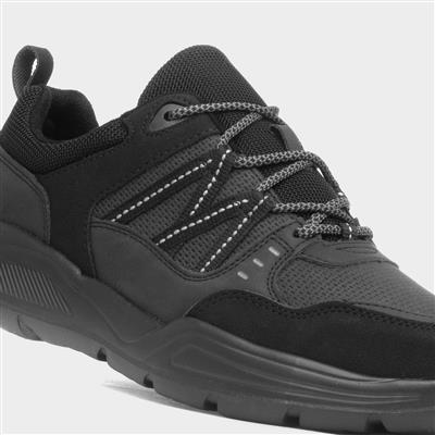 Maddison Mens Black Casual Shoe