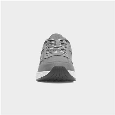 Diaz Mens Dark Grey Casual Shoe