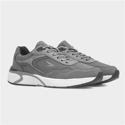 Diaz Mens Dark Grey Casual Shoe