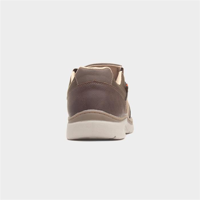 Roland Mens Brown Casual Shoe