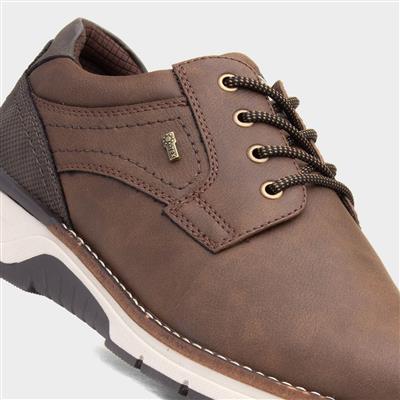 Ryan Mens Brown Casual Shoe