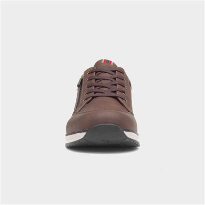 Carson Mens Brown Casual Shoe
