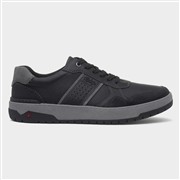 Relife Matt Mens Black Casual Shoe (Click For Details)