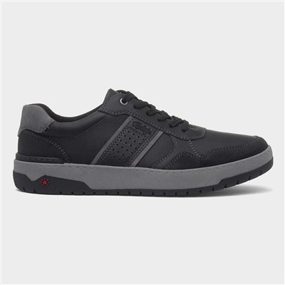Matt Mens Black Casual Shoe