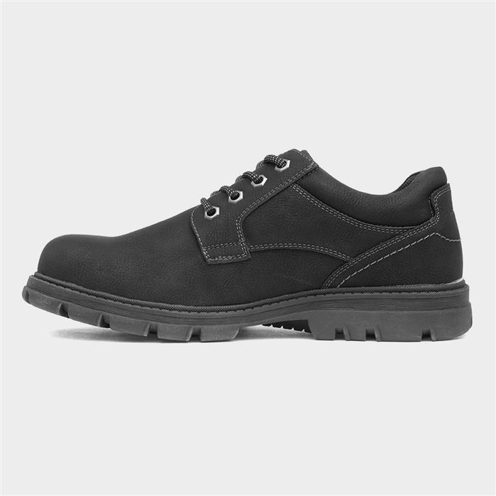 Luke Mens Black Casual Shoe