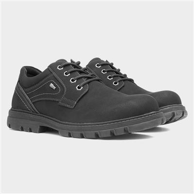 Luke Mens Black Casual Shoe