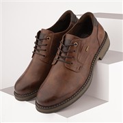 Relife John Mens Brown Lace Up Wide Fit Shoe (Click For Details)