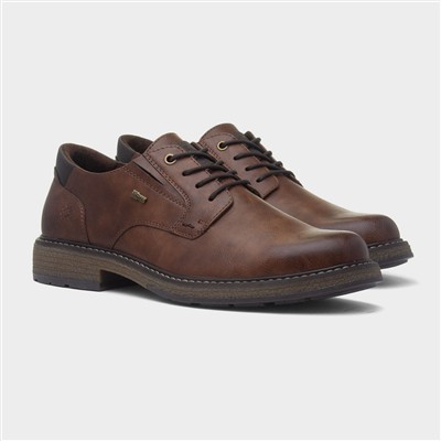 John Mens Brown Wider Fit Casual Shoe