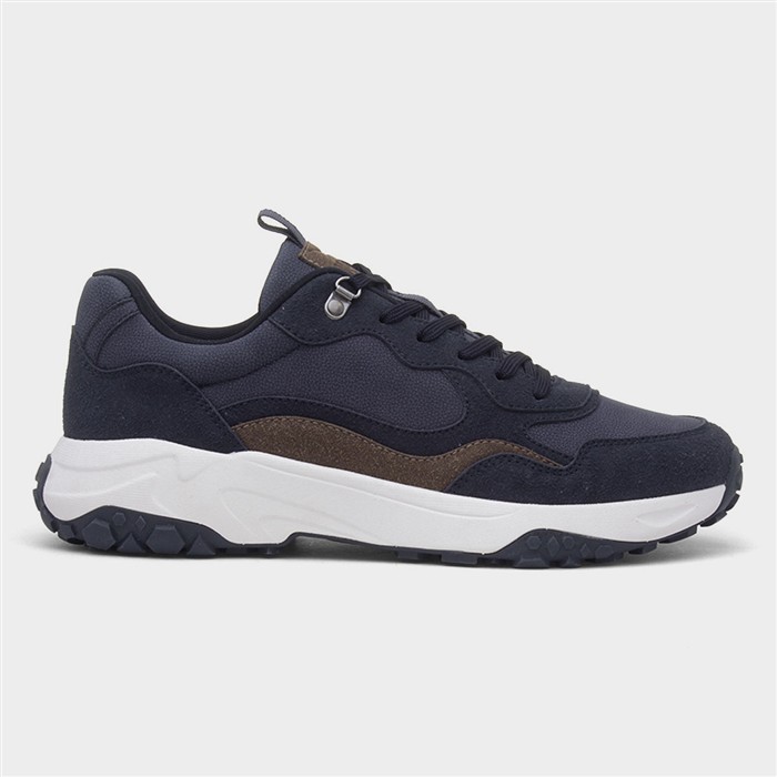 Vardy Mens Navy Casual Shoe