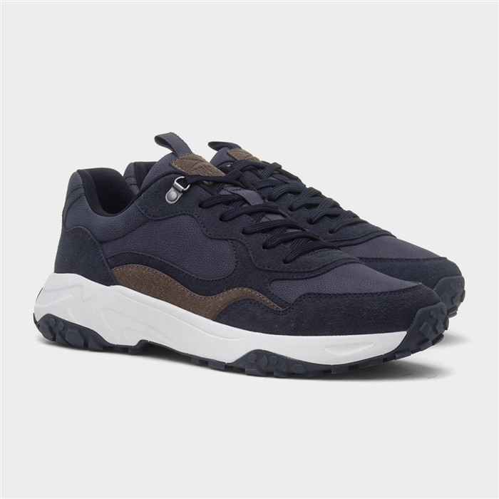 Vardy Mens Navy Casual Shoe
