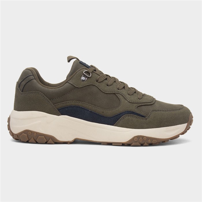 Vardy Mens Khaki Casual Shoe