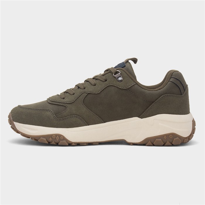 Vardy Mens Khaki Casual Shoe