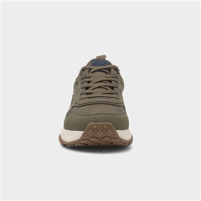 Vardy Mens Khaki Casual Shoe