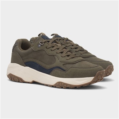 Vardy Mens Khaki Casual Shoe