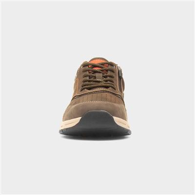 Andy Mens Brown Casual Lace Up Shoe