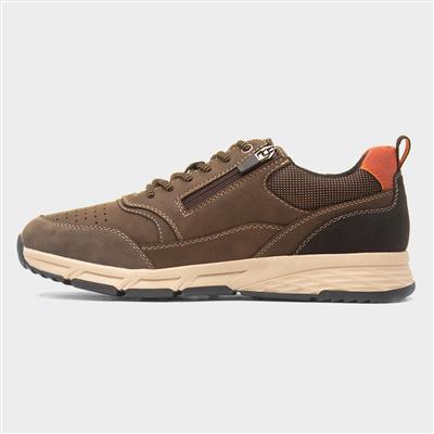 Andy Mens Brown Casual Lace Up Shoe
